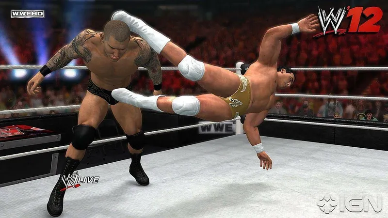 WWE 12 odhaluje seznam bojovníků