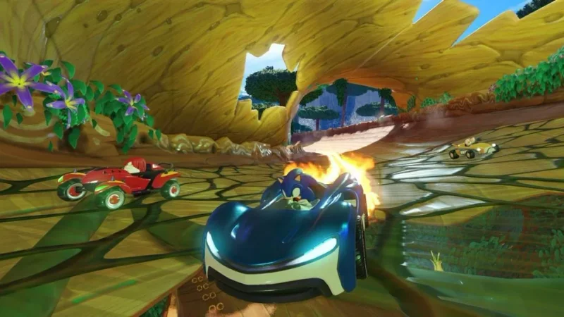 Oznámena závodní arkáda Team Sonic Racing