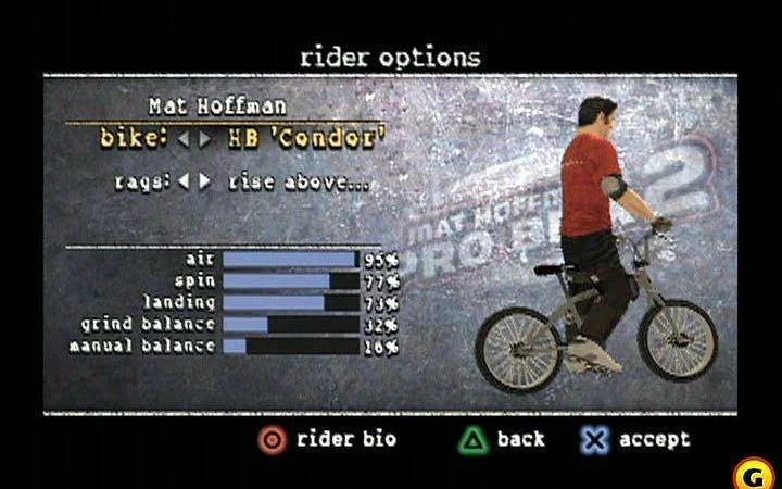 Mat Hoffman's Pro BMX 2