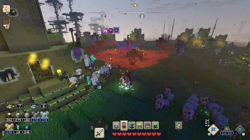 Studio Mojang končí s další podporou hry Minecraft Legends, ta dostane koncem měsíce poslední nový obsah 