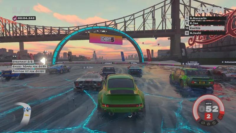 DualSense je podle Codemasters gamechanger, záběry z PS5 verze hry DiRT 5