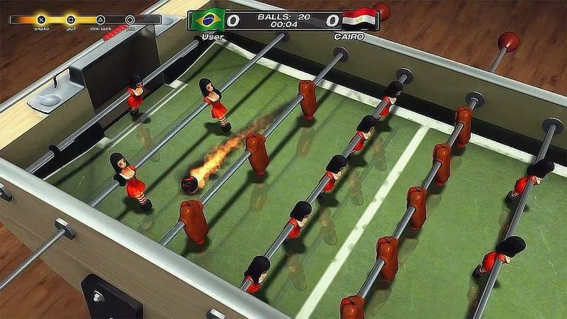 Dnes vychází na PSN česká hra Foosball 2012