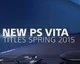 Sony přišla s novým videem představující jarní nabídku pro PlayStation Vita