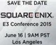 Square Enix bude mít letos na E3 velkou tiskovou konferenci