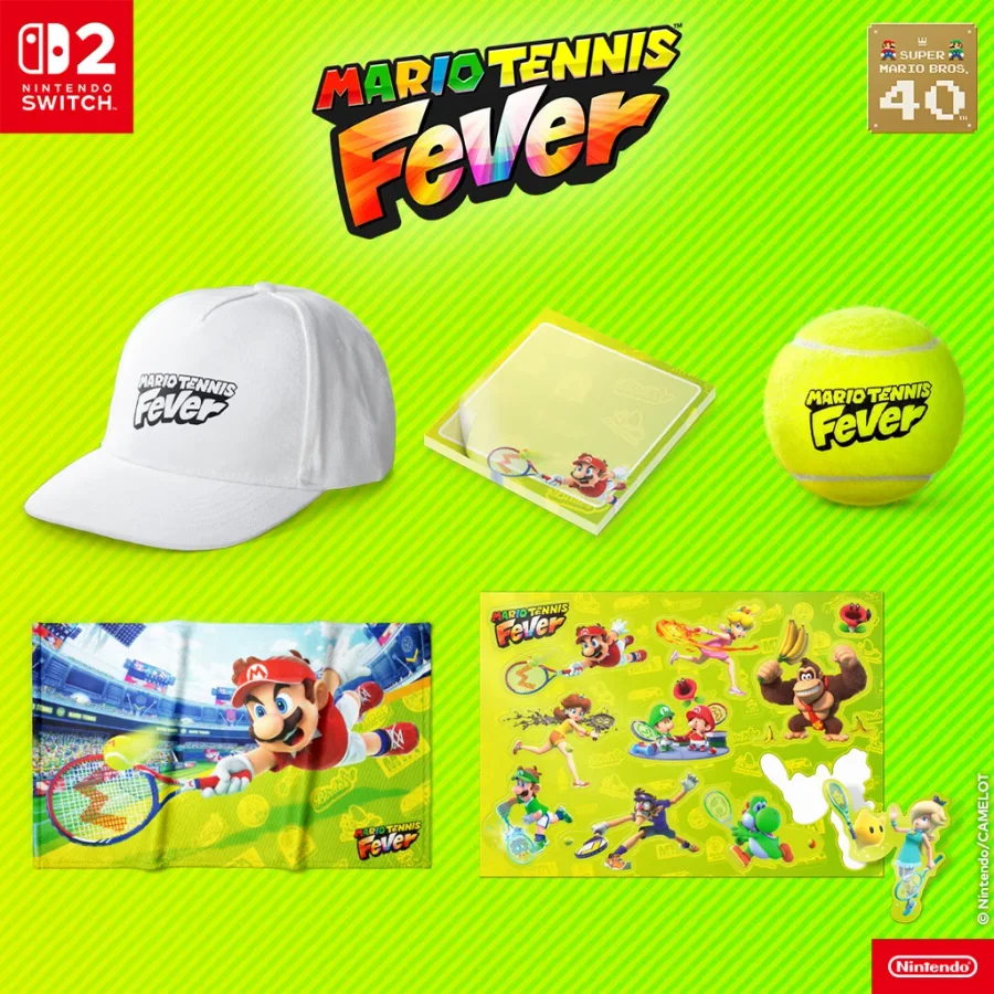 Ceny - Soutěž s hrou Mario Tennis Fever