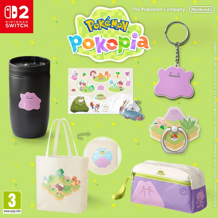 Ceny - Soutěž s hrou Pokémon Pokopia